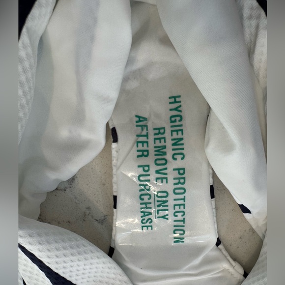 CALIA Women's Mid Rise Swim
Bottoms Ivory Blue stripe Size XL NWT - Picture 10 of 10